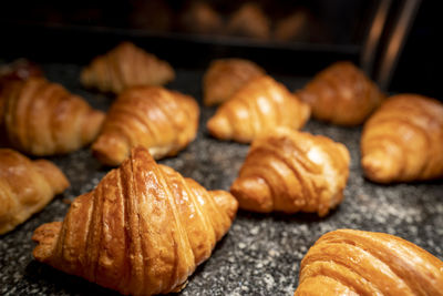 Close-up of food on table