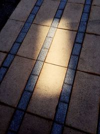 Full frame shot of paving stone