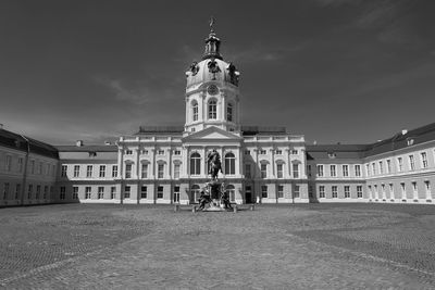 Facade of charlottenburg castle