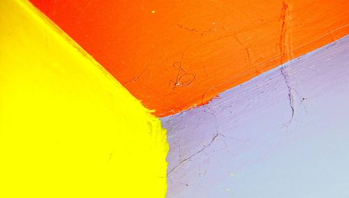 Close-up of yellow abstract background