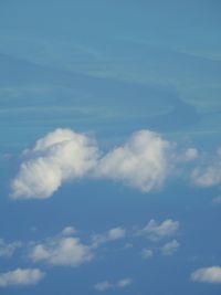 Low angle view of clouds in sky