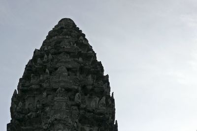 Low angle view of castle against sky