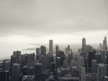 Skyscrapers in city