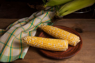 Close-up of corn