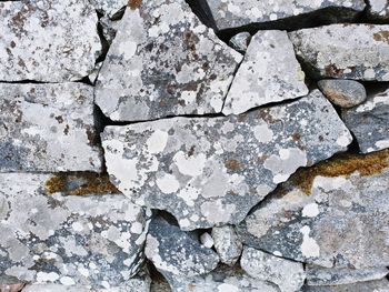 Full frame shot of stone wall