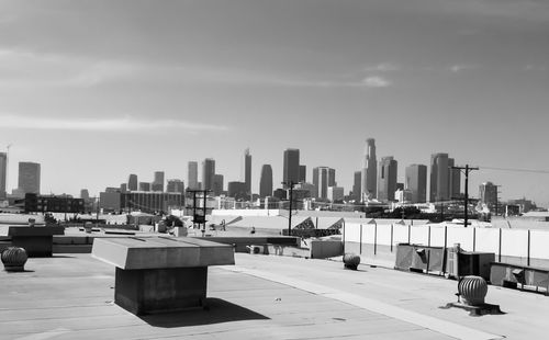 City of angels skyline view