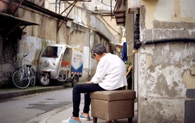 Man working in factory