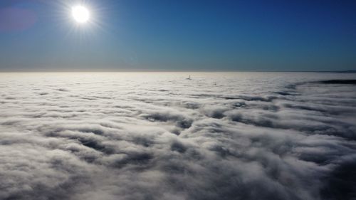 Scenic view of cloudscape against sky