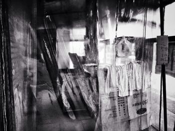 Close-up of weathered wall