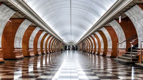 Corridor of building