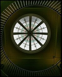 Low angle view of ceiling
