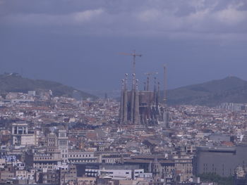 Cityscape against sky