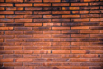 Full frame shot of brick wall