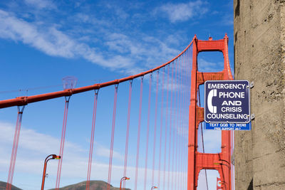 Low angle view of blue sky