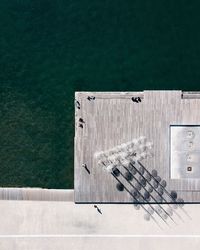 Close-up of swimming pool