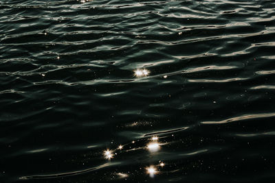 Full frame shot of rippled water