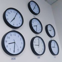 Close-up of clock