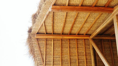 Close-up of wicker basket