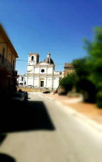 View of buildings along street