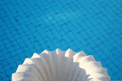 High angle view of swimming pool