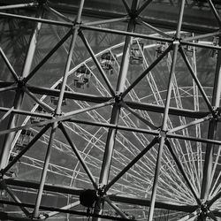 Low angle view of ceiling