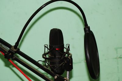 Close-up of machine part