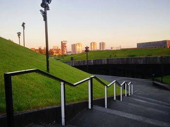 Cityscape against sky