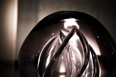 Close-up of illuminated light bulb