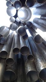 Low angle view of decoration hanging