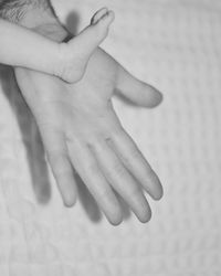 Close-up of hands