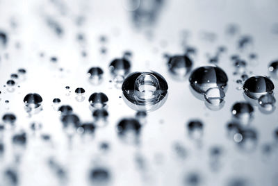 Close-up of bubbles