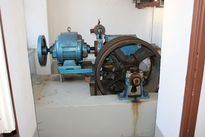 View of machine