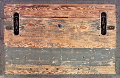 Full frame shot of weathered door