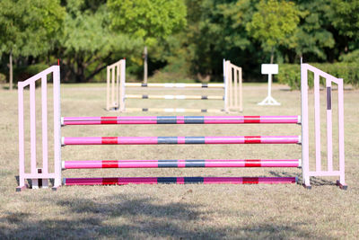 Close-up of fence