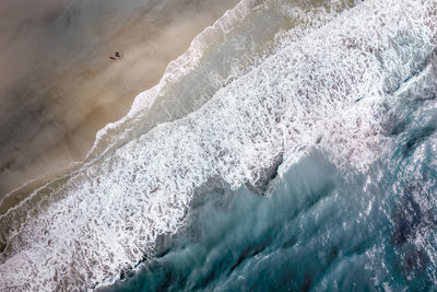 Aerial view of sea