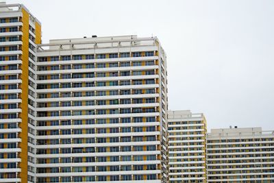 Low angle view of buildings against sky