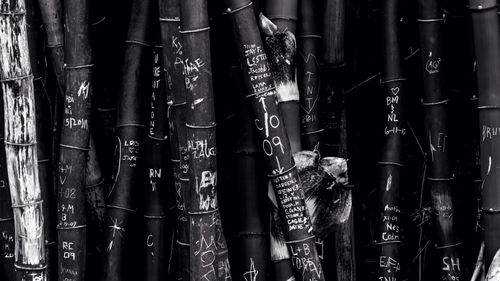 Full frame shot of objects