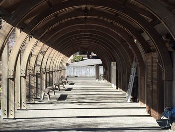 Corridor of building