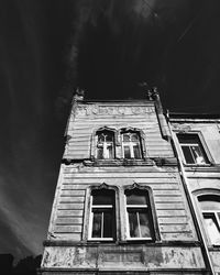 Low angle view of building against sky