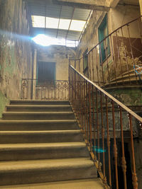 Staircase in old building