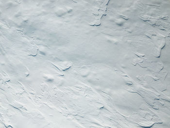 Full frame shot of snow covered field