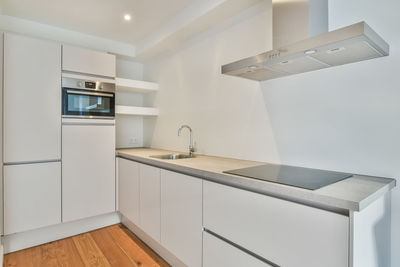 Interior of kitchen