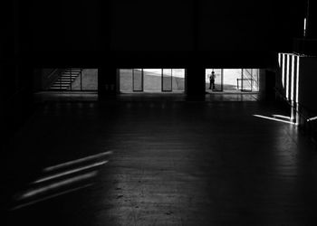 Interior of empty building