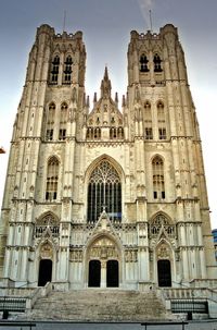 Low angle view of church