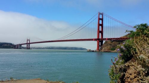 View of golden gate bridge