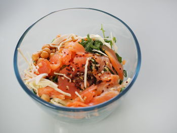 Close-up of food served in bowl