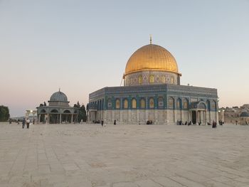 Dome of the rock in jerusalem palestine