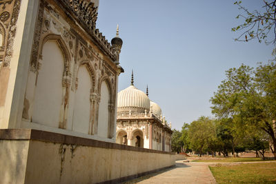 Sultan quli qutb mulk's tomb was built in 1543. seven tombs stock photography image