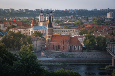 Buildings in city