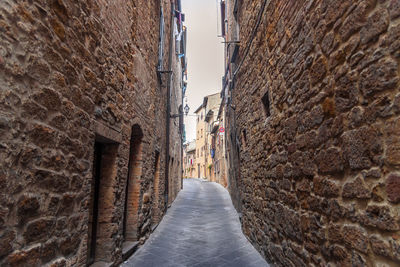 Alley amidst buildings